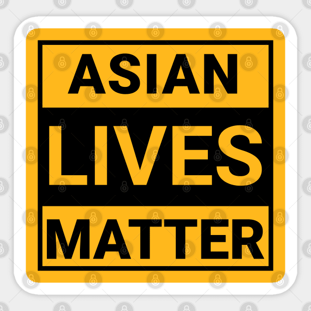 Asian Lives Matter Sticker by Vanilla Susu